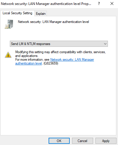 Network Security LAN Manager