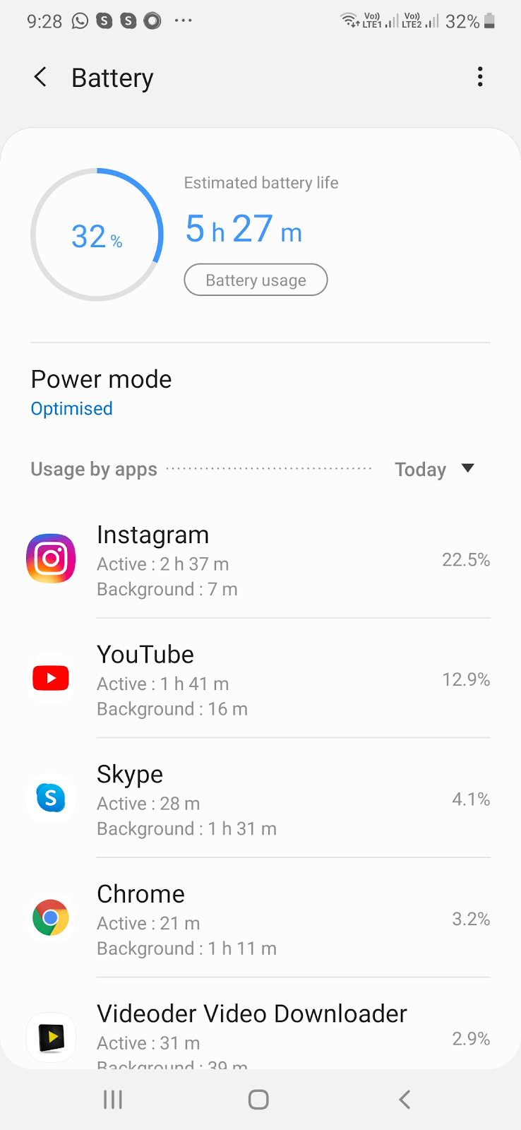 Phone battery