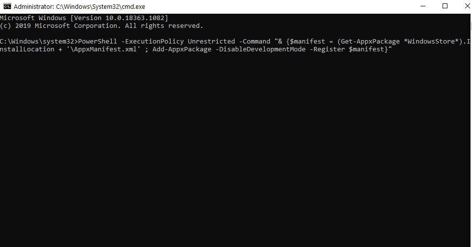 Re-Register Your Microsoft Store Account