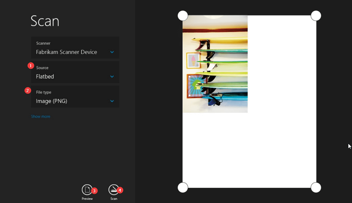 Scanner - Windows Scan