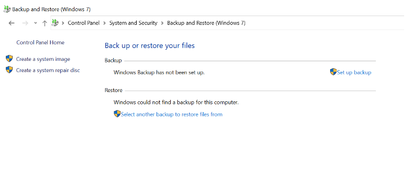 Windows 10 Recovery