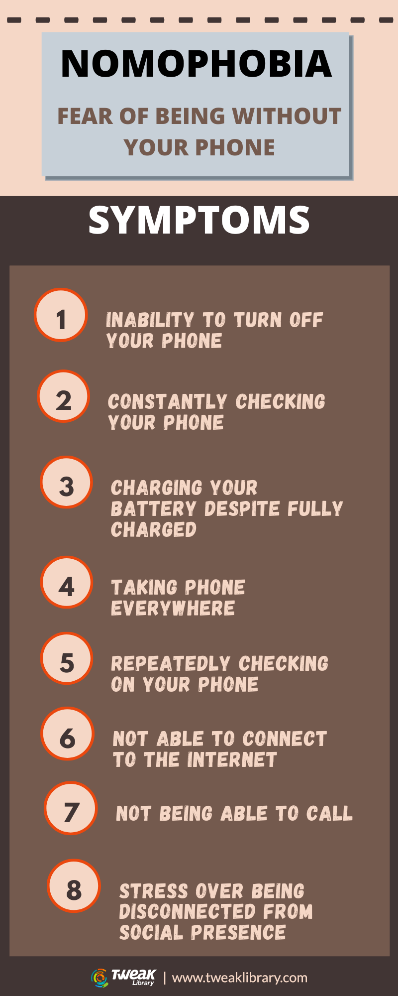 Symptoms Of Nomophobia - 1