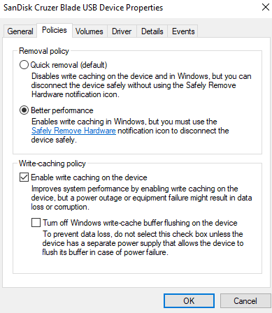 Tweak USB Drive Policy