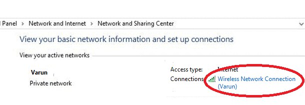 Wireless Network Connections