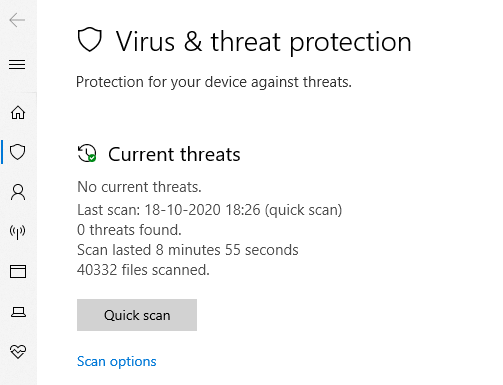 virus and threst protection - Current threats