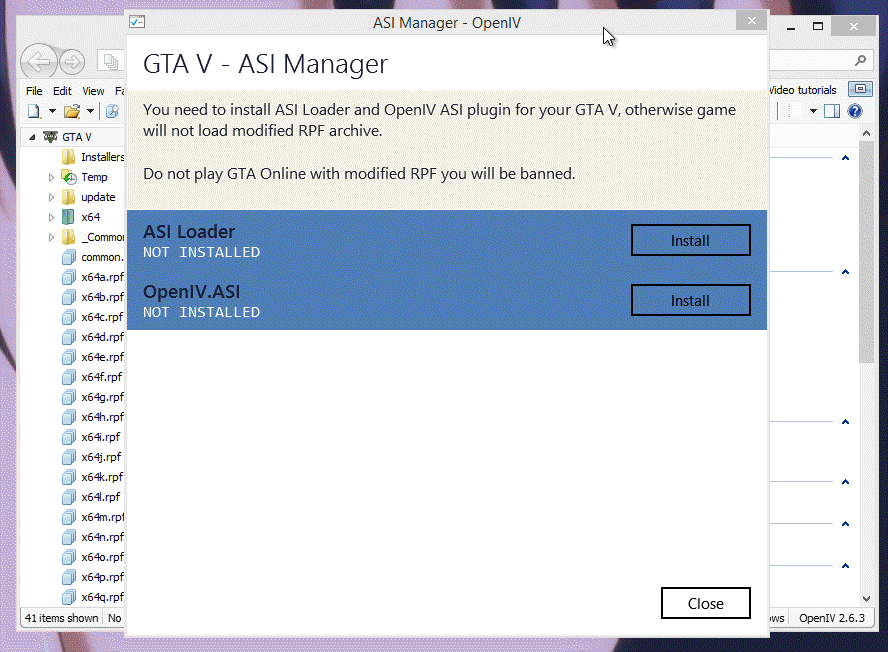 ASI manager
