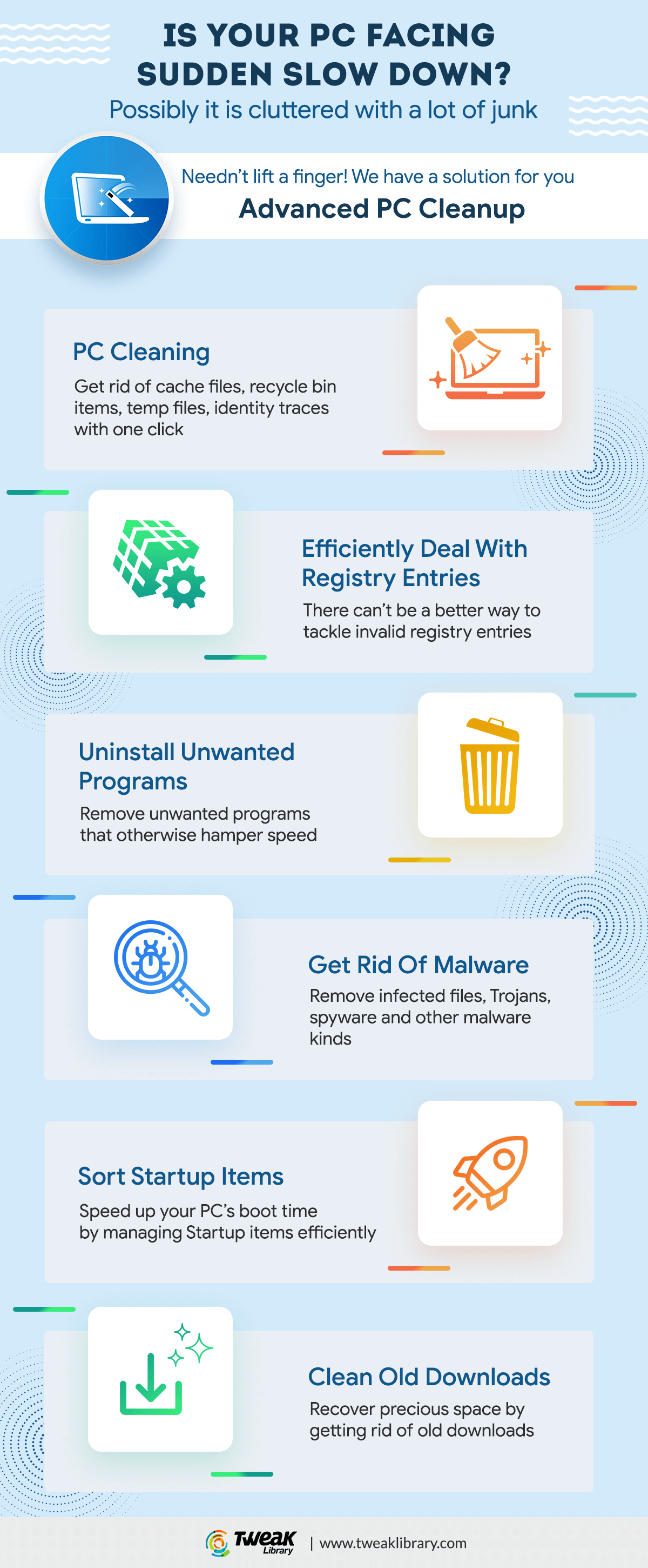 Advanced PC Tuneup - Infographic