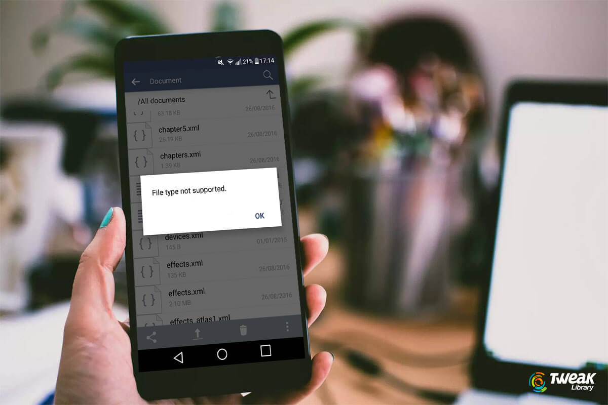 Can’t Open A File on Android