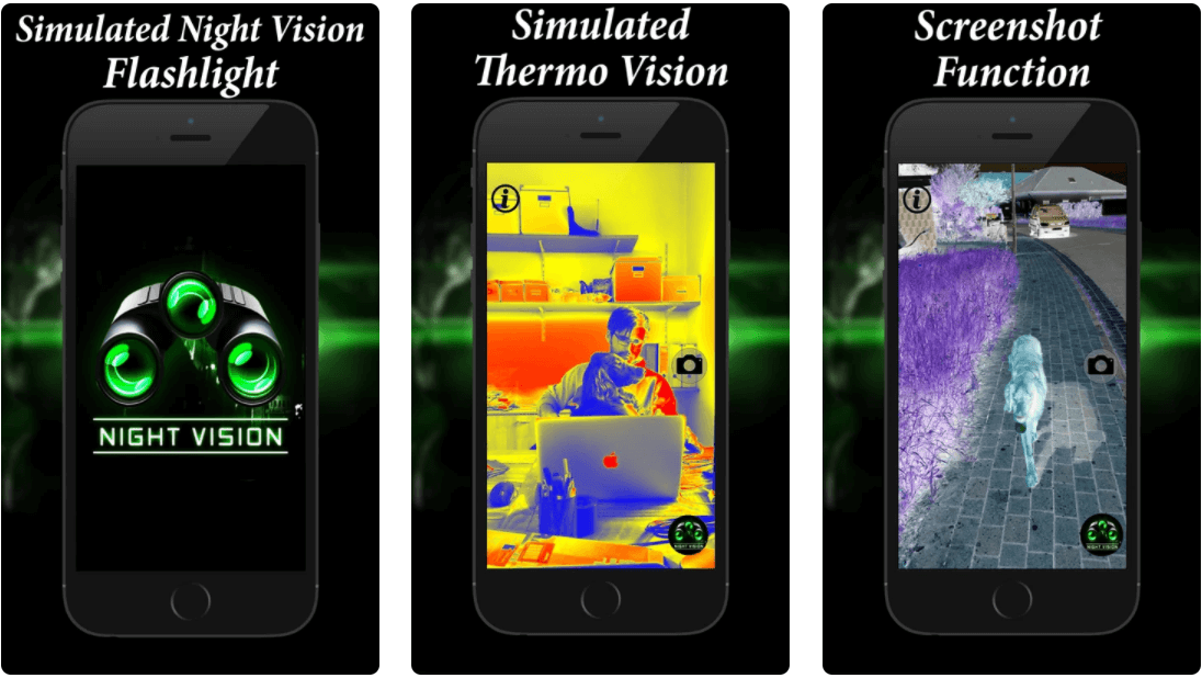 Night Vision Flashlight Thermo