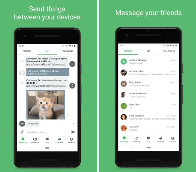 PushBullet - Airdrop Alternatives