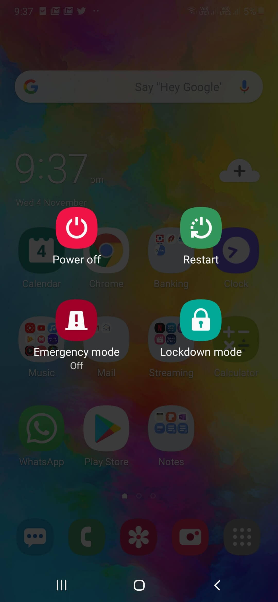 Restart Your Phone