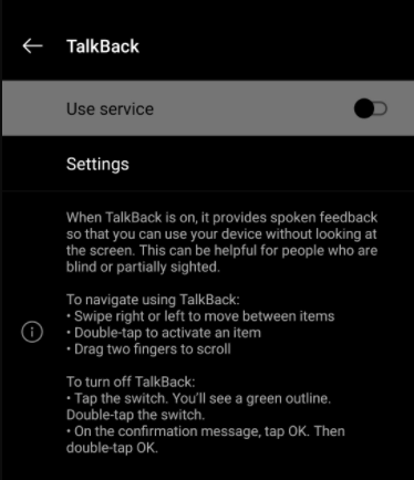TalkBack