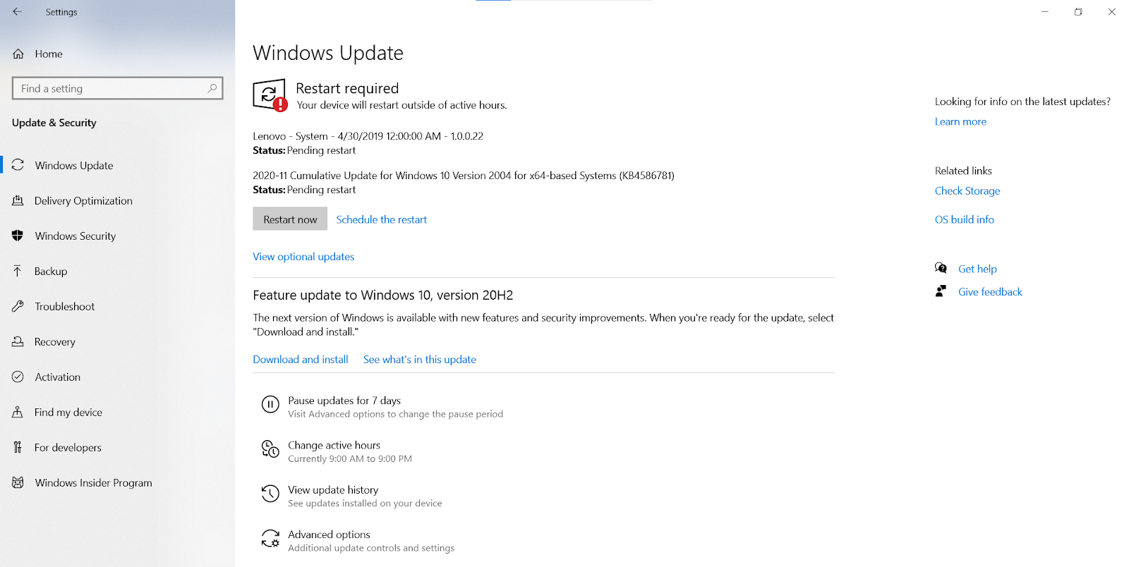 Windows update