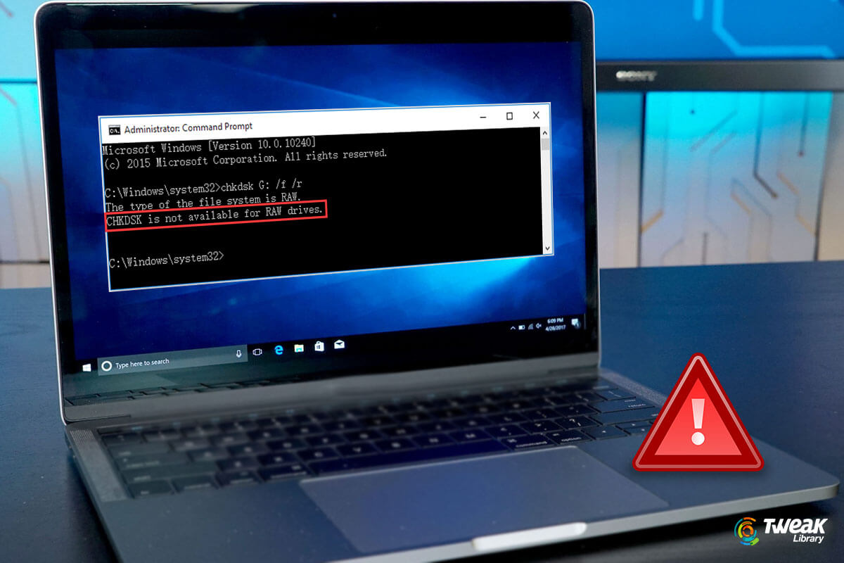 FIXED – CHKDSK Is Not Available For RAW Drives