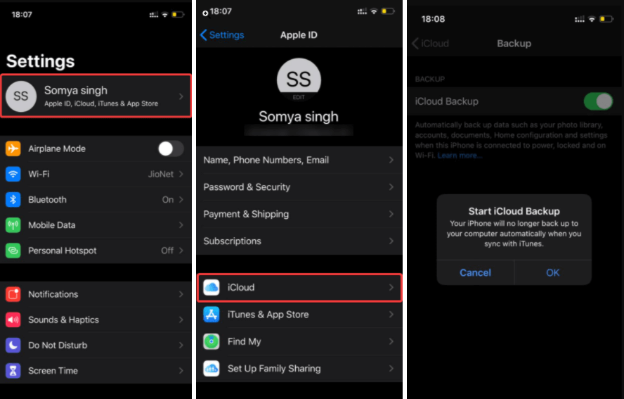 retrieve old text messages iphone