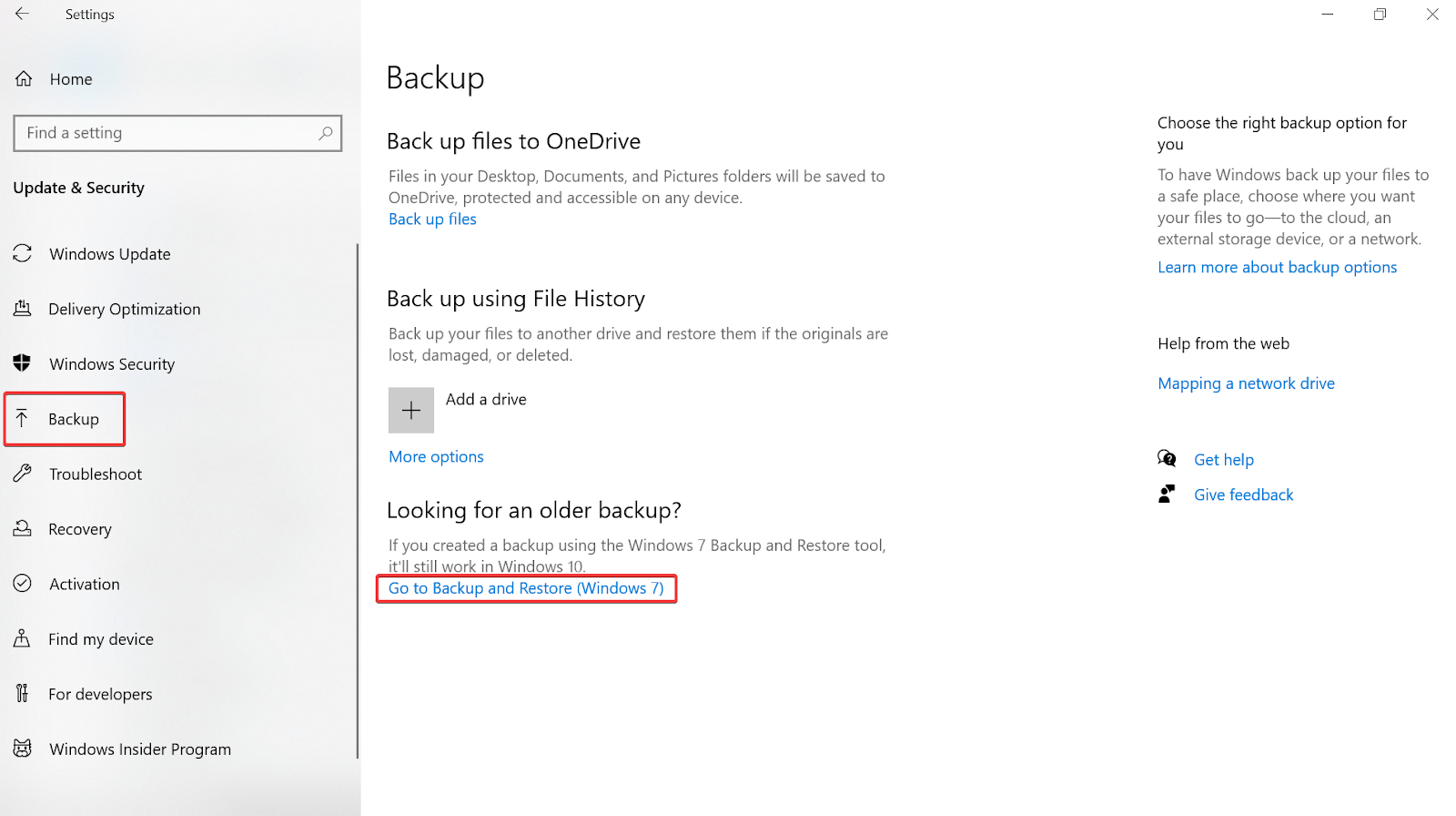 Backup your file and data