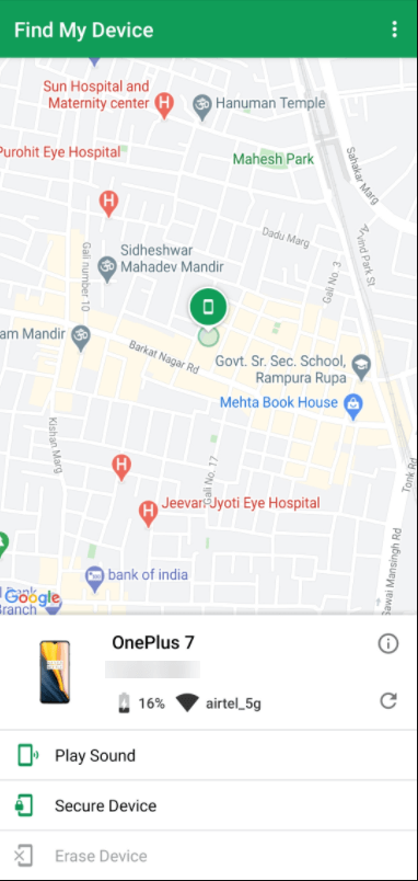 Find my device