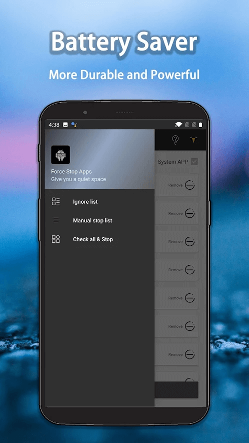 Force Stop Apps