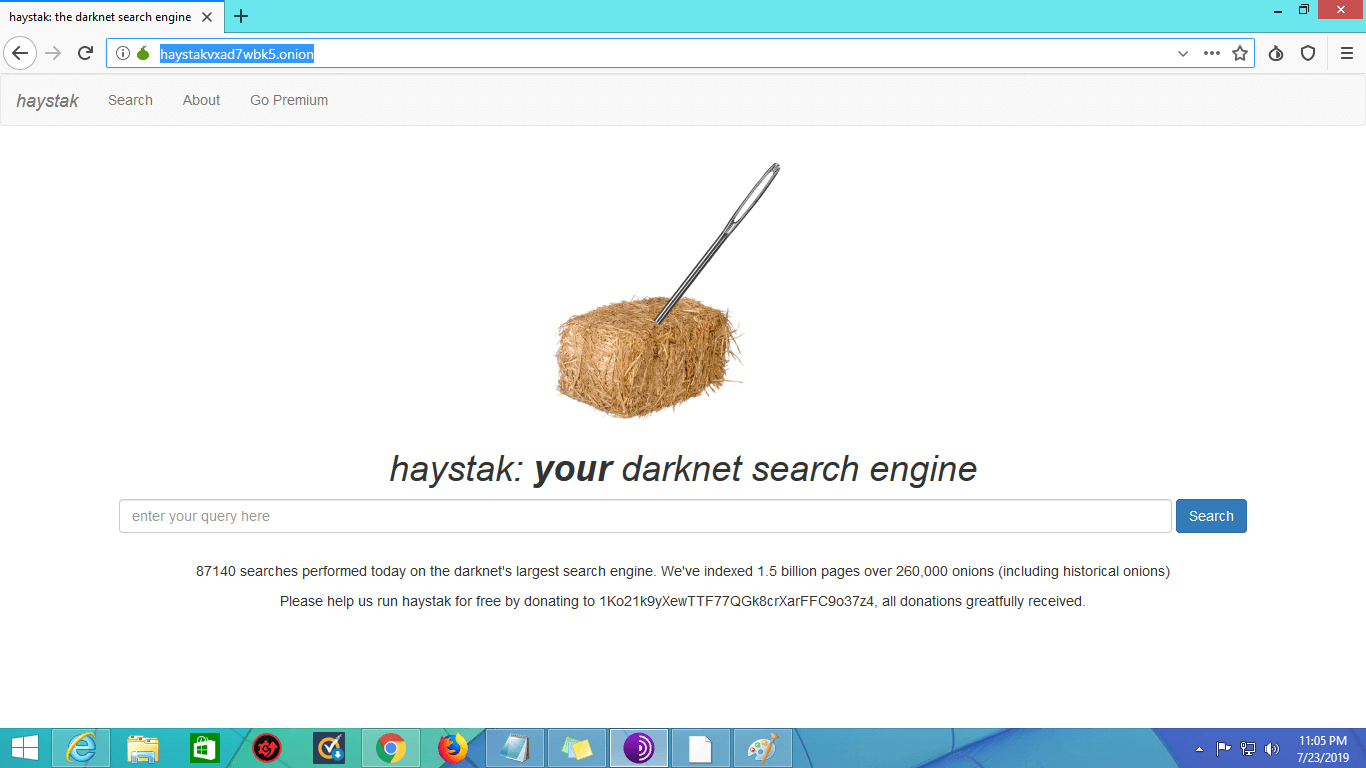 Haystak - Dark Web Search Engines
