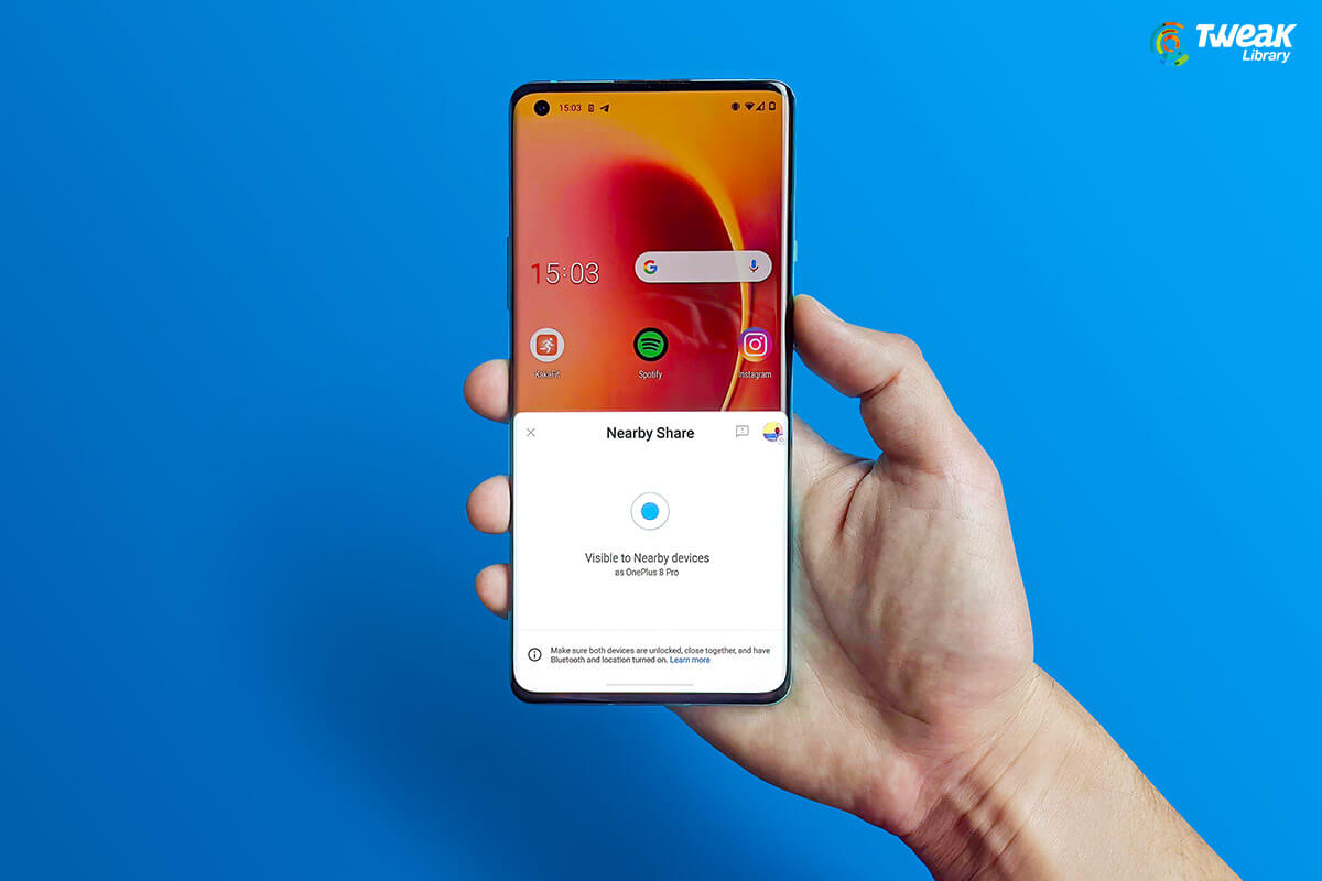 How to use Nearby Share on Android