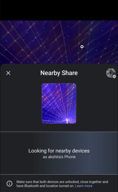 Nearby Share Device
