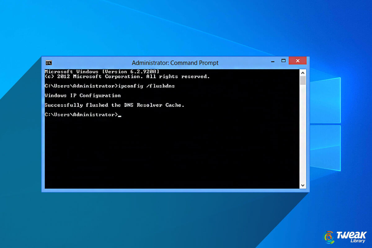 Quick Ways To Flush DNS Cache on Windows 10