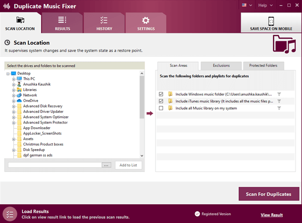 Remove Duplicate song
