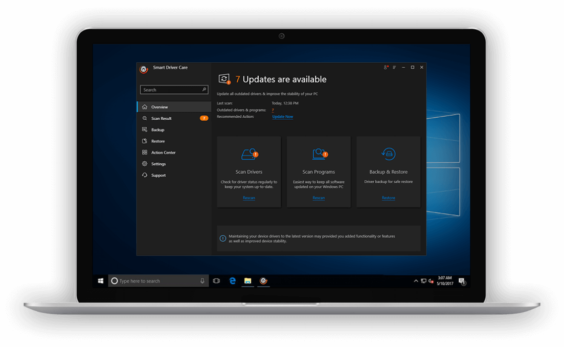 Smart Driver Care on System