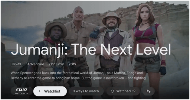 Watchlist – An Exceptional Facet Google TV’s Home Screen