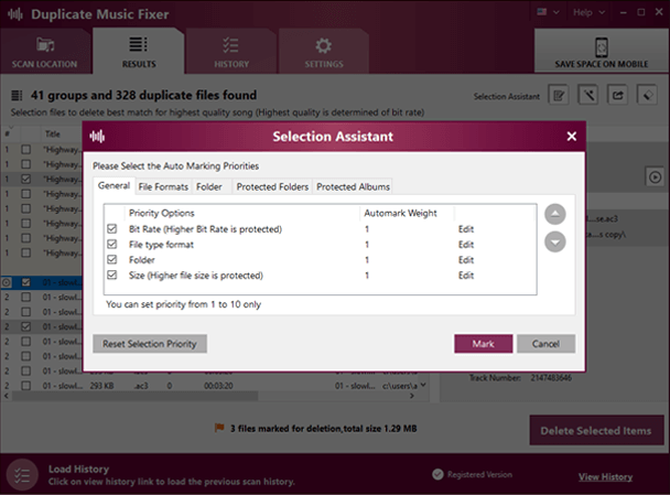 duplicate music remover