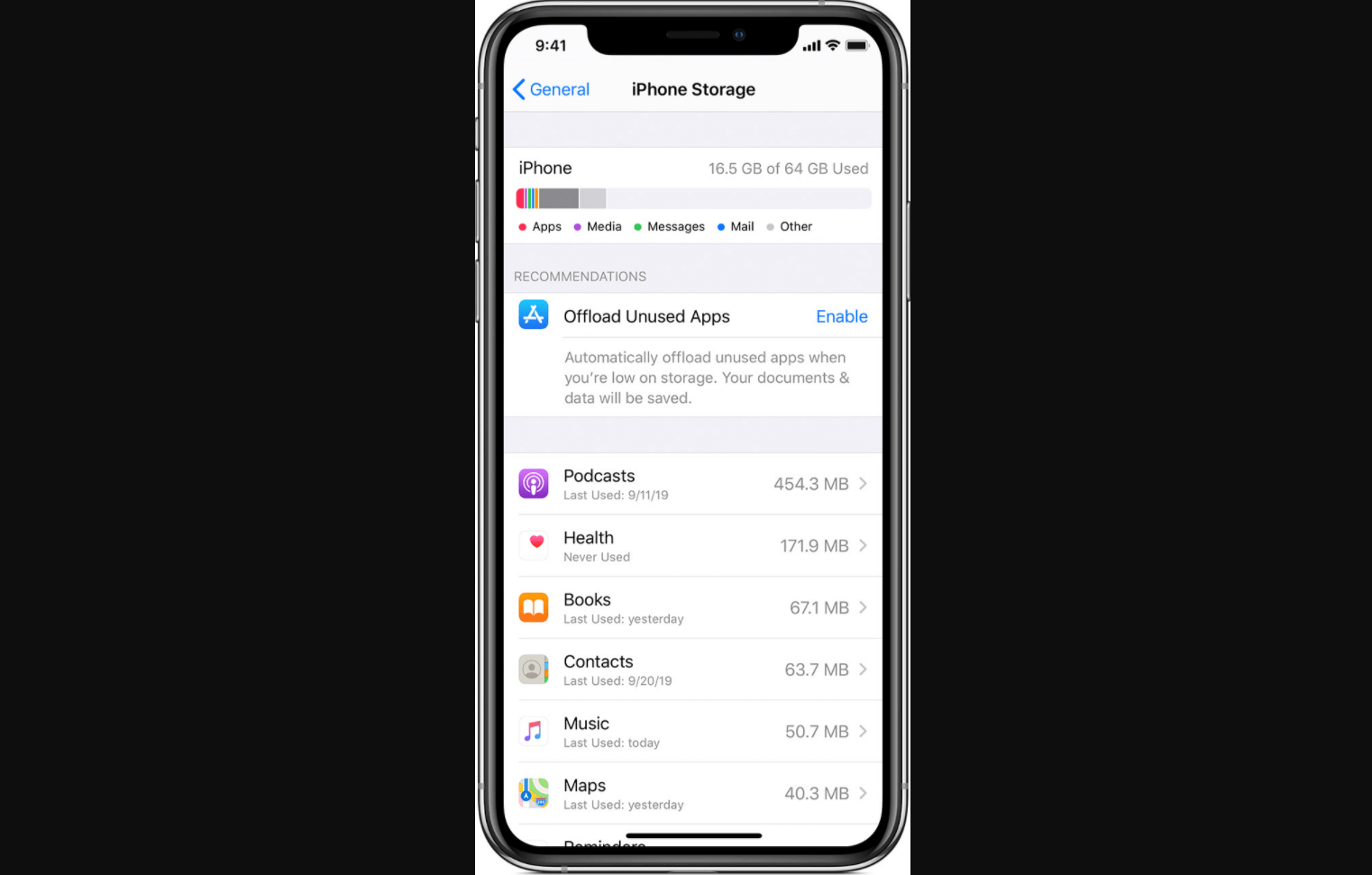 iOS Device Storage Cleaning
