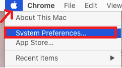mac System Preference