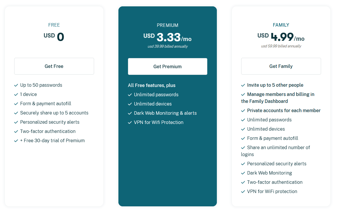 Dashlane Pricing Review