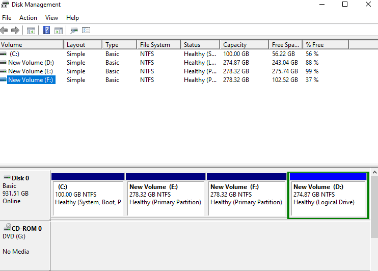 Disk Management