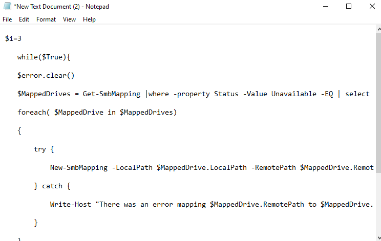 Next Text Document Command
