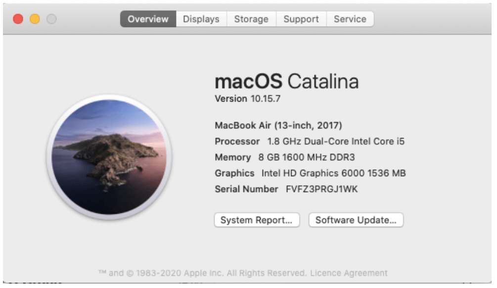 macOS Catalina