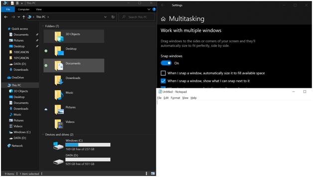multi windows