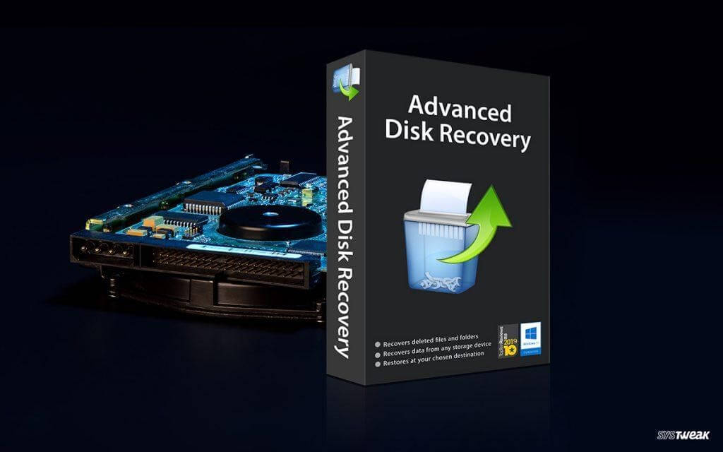 Advance disk recovery