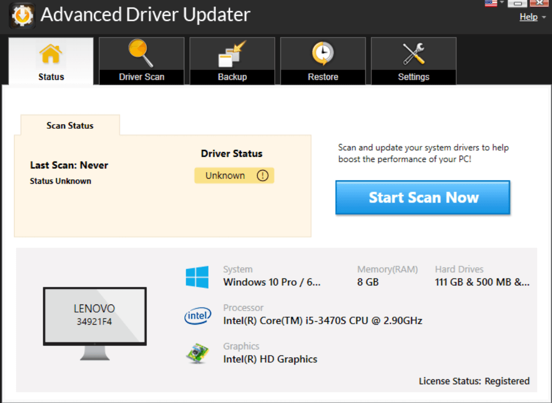 Advance driver updater