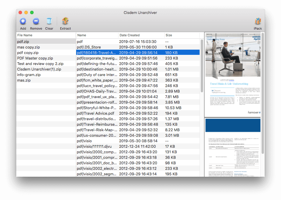 Cisdem Unarchiver for Mac