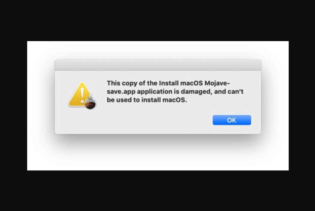 Corrupted Operating System