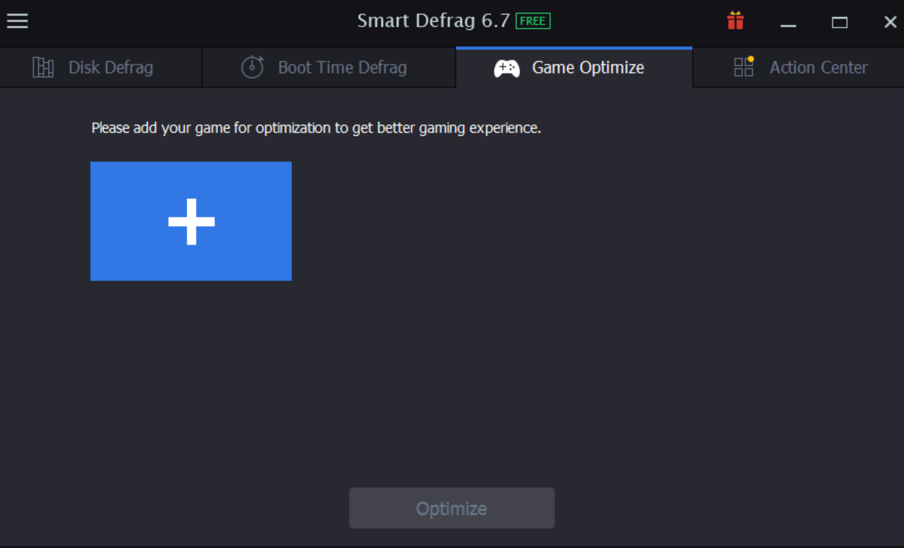 Disk defrag