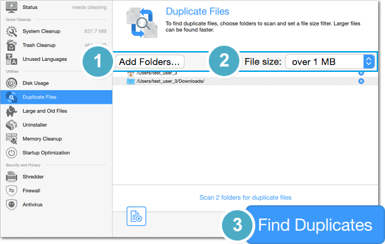 Duplicate Files