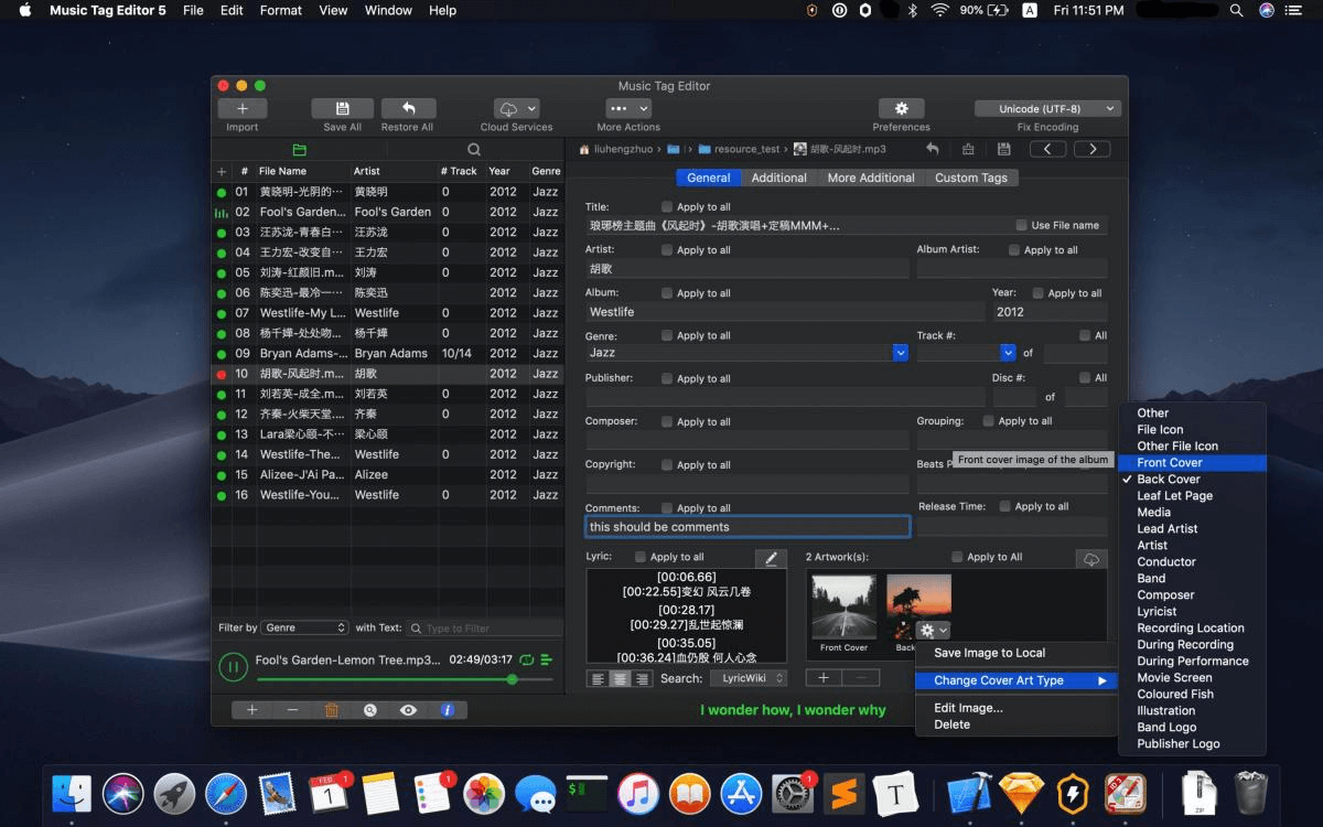 Music Tag Editor _ Mp3 Tag Editor for mac