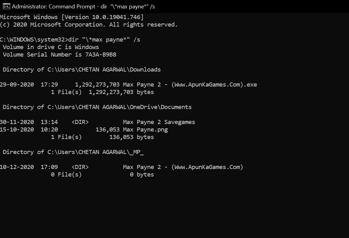 Open folder in cmd