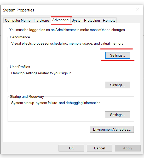 Performance Option