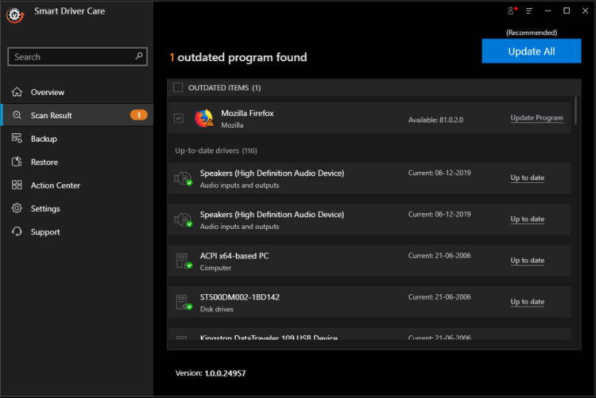 Smart Driver Care - Update All
