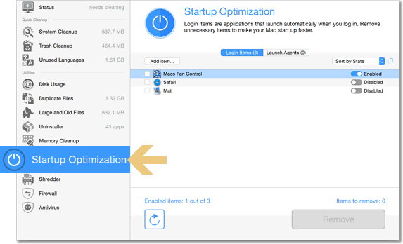 Startup Optimization