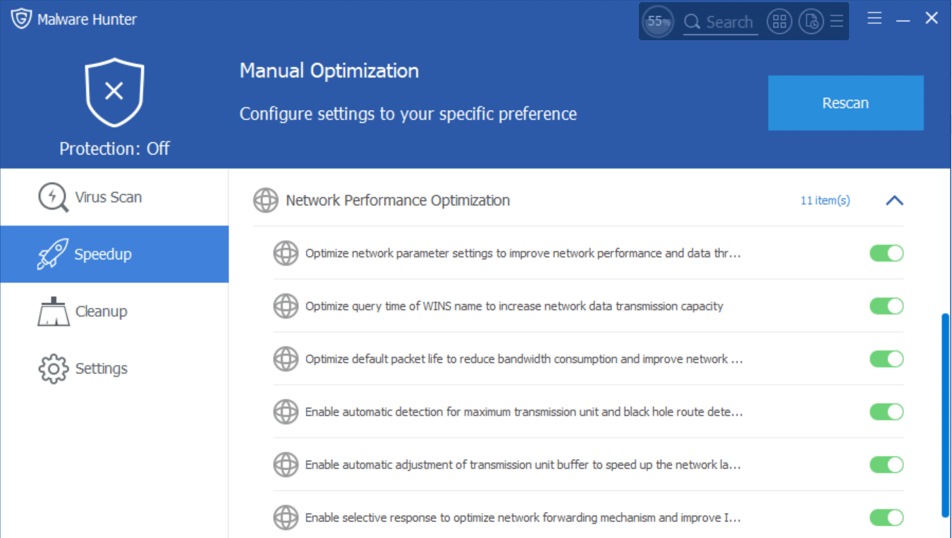 System performance