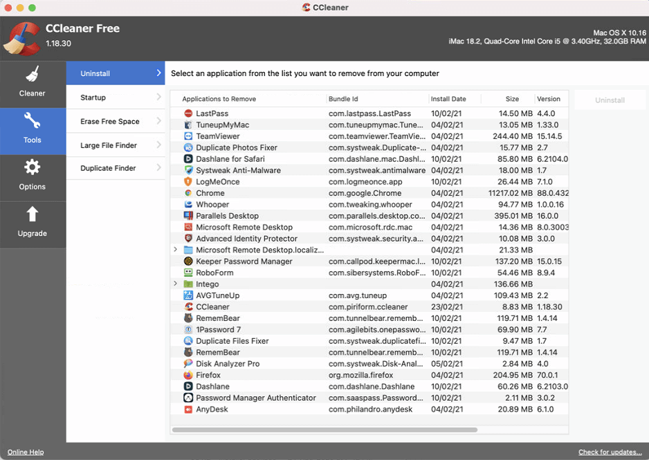 ccleaner for mac